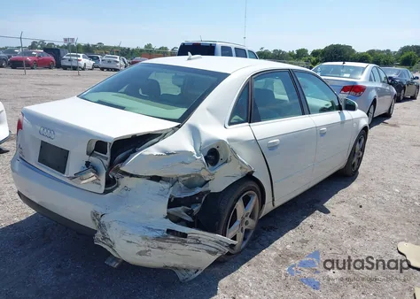 2006 Audi A4 2.0T Quattro из США, поврежденный, VIN WAUDF78E06A124410